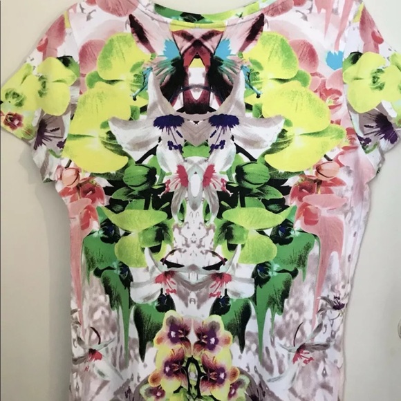 Prabal Gurung For Target Floral Print Shirt Dress M - Picture 12 of 12
